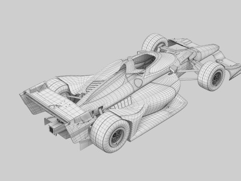 Indycar Prema Road version 2025 3D-Modell