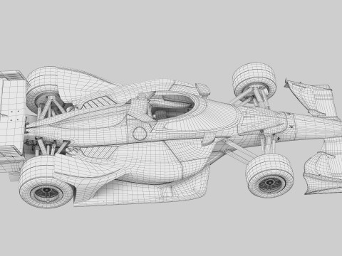 Indycar Prema Road version 2025 3D-Modell