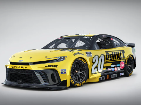 Nascar Camry 20 Christopher Bell 2025 3D Model