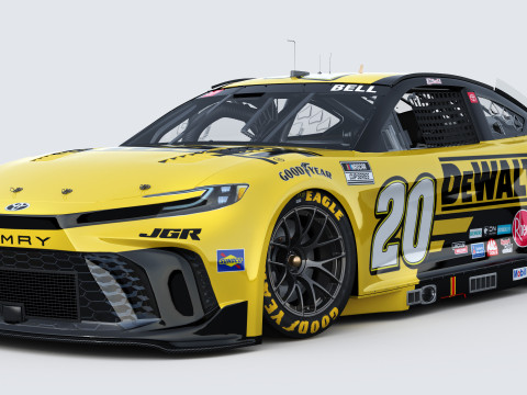 Nascar Camry 20 Christopher Bell 2025 Model 3D