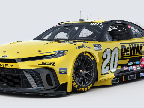 Nascar Camry 20 Christopher Bell 2025 3D Model