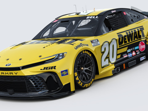 Nascar Camry 20 Christopher Bell 2025 Model 3D