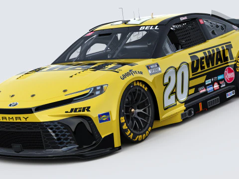 Nascar Camry 20 Christopher Bell 2025 3D Model