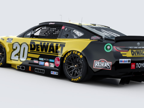 Nascar Camry 20 Christopher Bell 2025 Model 3D