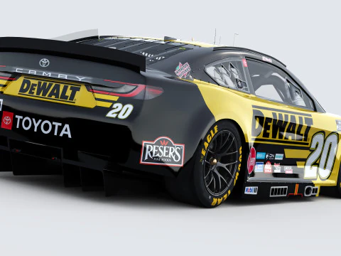 Nascar Camry 20 Christopher Bell 2025 3D Model