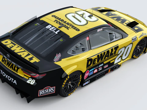 Nascar Camry 20 Christopher Bell 2025 3D Model