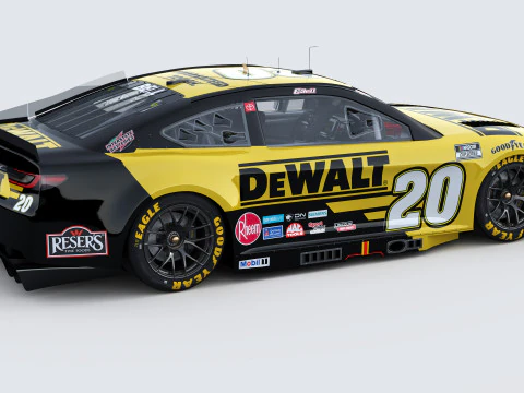Nascar Camry 20 Christopher Bell 2025 3D Model
