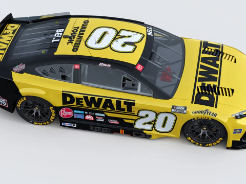Nascar Camry 20 Christopher Bell 2025 3D Model