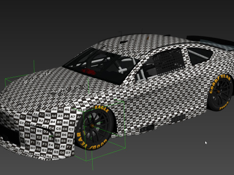 Nascar Camry 20 Christopher Bell 2025 Model 3D
