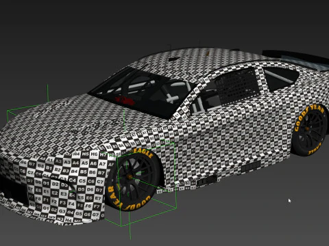 Nascar Camry 20 Christopher Bell 2025 3D Model