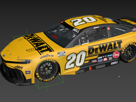 Nascar Camry 20 Christopher Bell 2025 Model 3D
