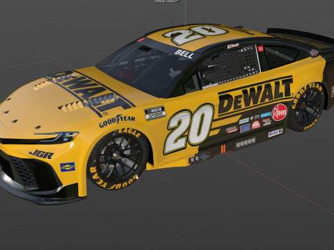 Nascar Camry 20 Christopher Bell 2025 Model 3D