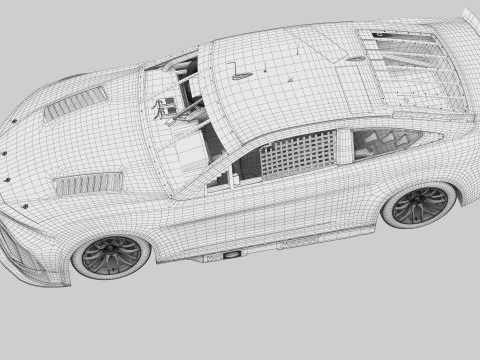 Nascar Camry 20 Christopher Bell 2025 3D Model