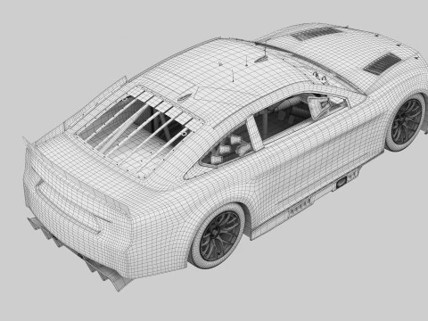 Nascar Camry 20 Christopher Bell 2025 3D Model