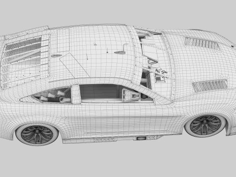 Nascar Camry 20 Christopher Bell 2025 3D Model