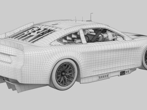 Nascar Camry 20 Christopher Bell 2025 3D Model