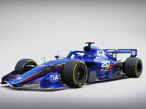 F1 2026 Concept Modello 3D
