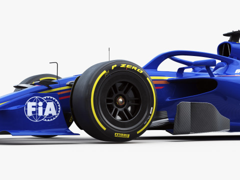 F1 2026 Concept Modello 3D