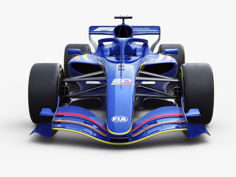 F1 2026 Concept Modello 3D