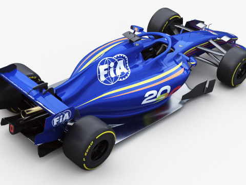 F1 2026 Concept Modello 3D