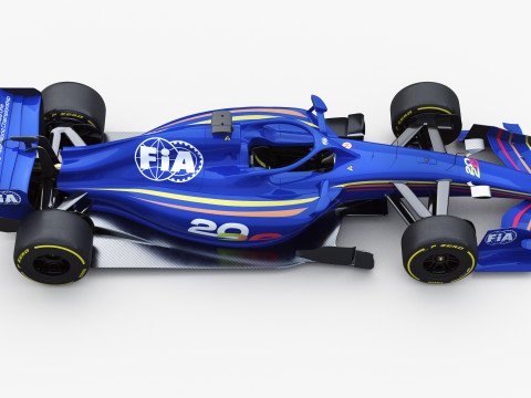 F1 2026 Concept Modello 3D