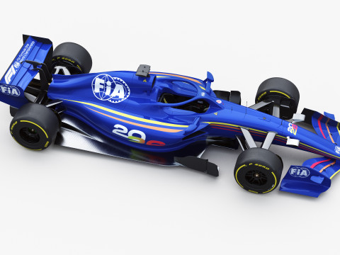 F1 2026 Concept Modello 3D