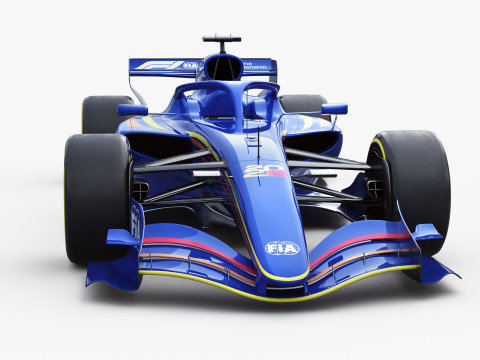 F1 2026 Concept Modello 3D