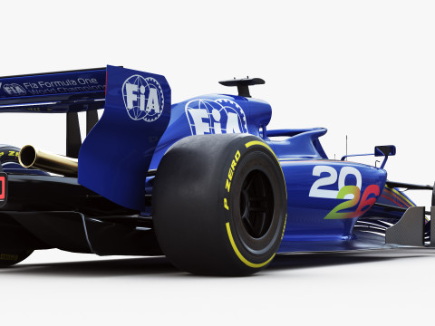 F1 2026 Concept Modello 3D