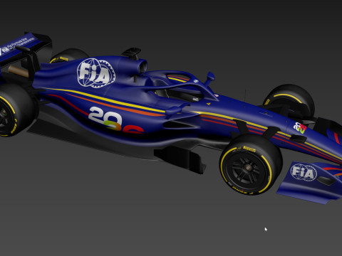 F1 2026 Concept Modello 3D