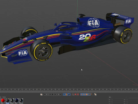 F1 2026 Concept 3D Model