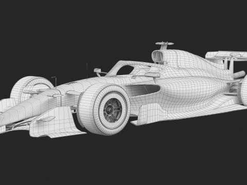 F1 2026 Concept Modello 3D