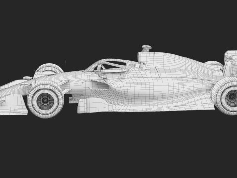 F1 2026 Concept Modello 3D