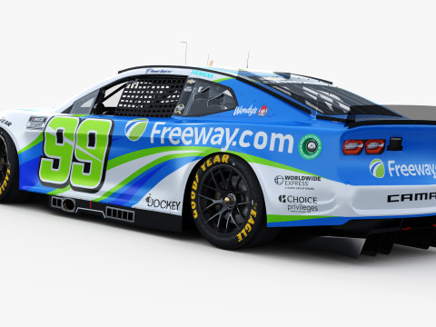 Chevrolet Camaro Nascar Daniel Suarez 99 2025 3D Model