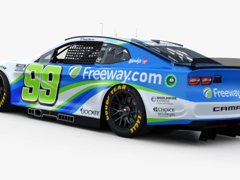 Chevrolet Camaro Nascar Daniel Suarez 99 2025 3D Model