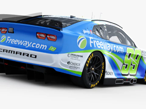 Chevrolet Camaro Nascar Daniel Suarez 99 2025 3D Model