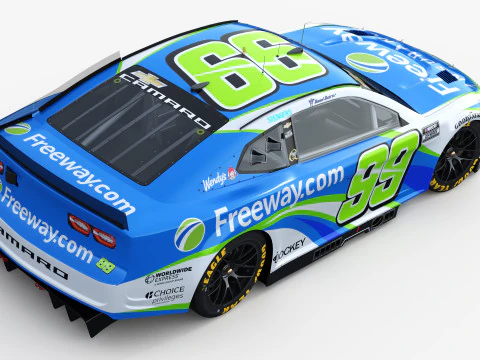 Chevrolet Camaro Nascar Daniel Suarez 99 2025 3D Model