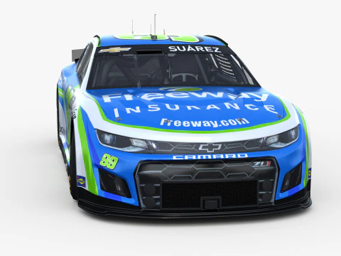 Chevrolet Camaro Nascar Daniel Suarez 99 2025 3D Model