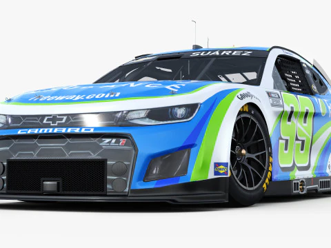 Chevrolet Camaro Nascar Daniel Suarez 99 2025 3D Model