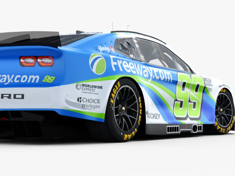 Chevrolet Camaro Nascar Daniel Suarez 99 2025 3D Model