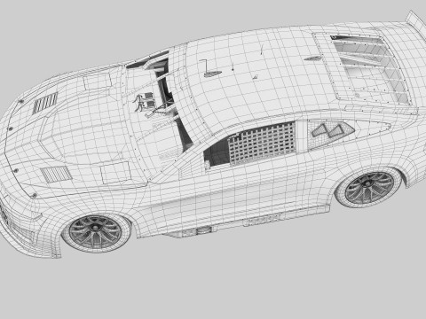 Chevrolet Camaro Nascar Daniel Suarez 99 2025 3D Model