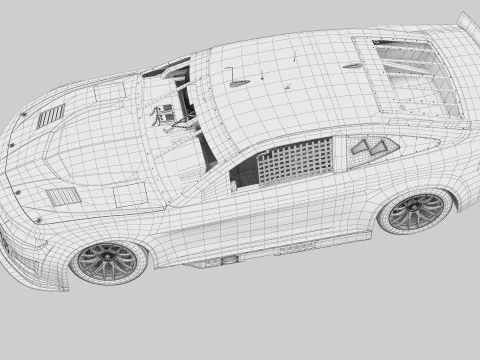 Chevrolet Camaro Nascar Daniel Suarez 99 2025 3D Model
