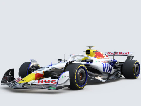 APP Visa Cash F1 2025 Modello 3D