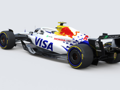 F1 Visa Cash APP 2025 3D Model