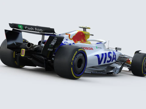 F1 Visa Cash APP 2025 3D Model