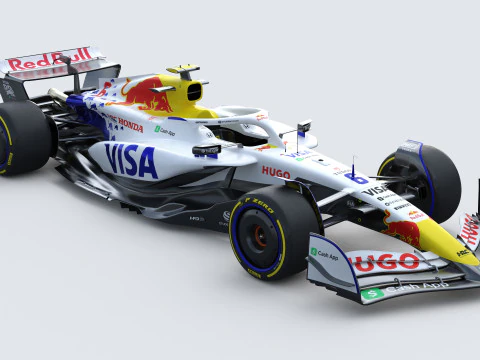 F1 Visa Cash APP 2025 3D Model