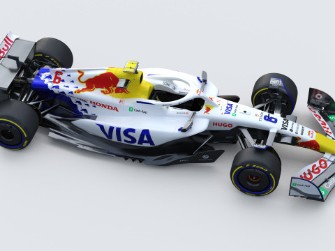 F1 Visa Cash APP 2025 3D Model