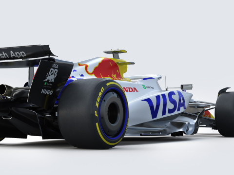F1 Visa Cash APP 2025 3D Model