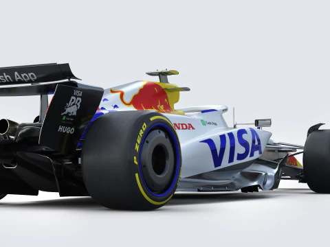 F1 Visa Cash APP 2025 3D Model