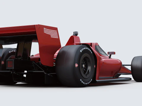 Indycar Road version Template to livery 2025 3D Model