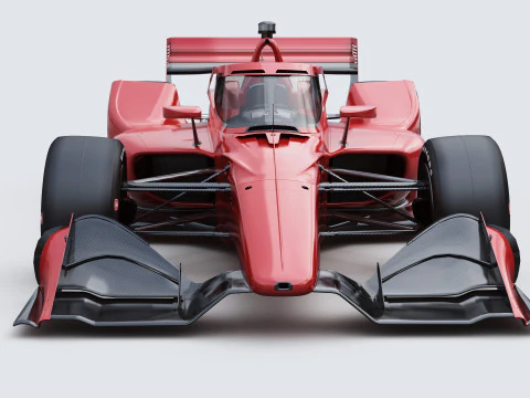 Indycar Road version Template to livery 2025 3D Model